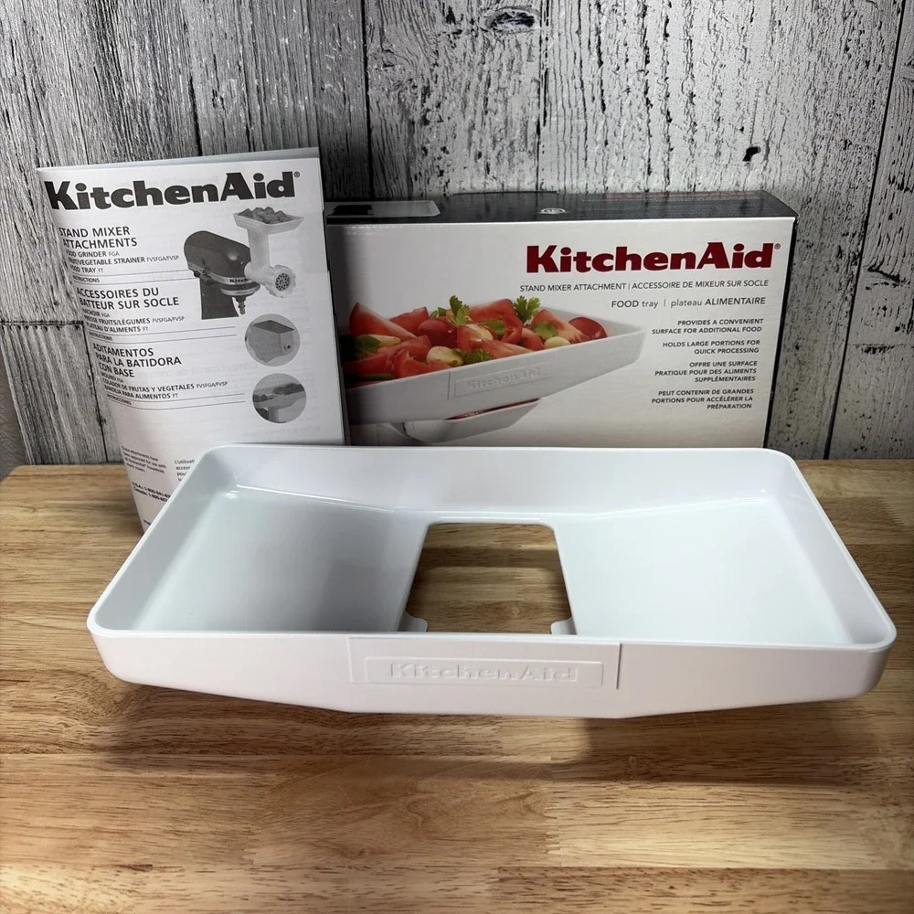 KITCHENAID FOOD TRAY STAND MIXER ATTACHMENT FOR PROCESSING OF‎ LARGE QUANTITIES